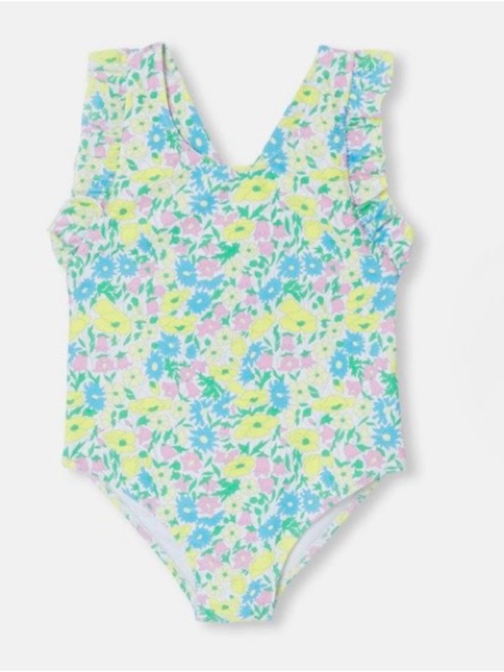 Jacadi Baby Girl Liberty Floral One-Piece Swimsuit - Size 18M - Picture 13 of 15